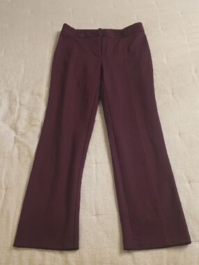 J. McLaughlin Straight-Leg Pants- In Dark Burgundy Size 2